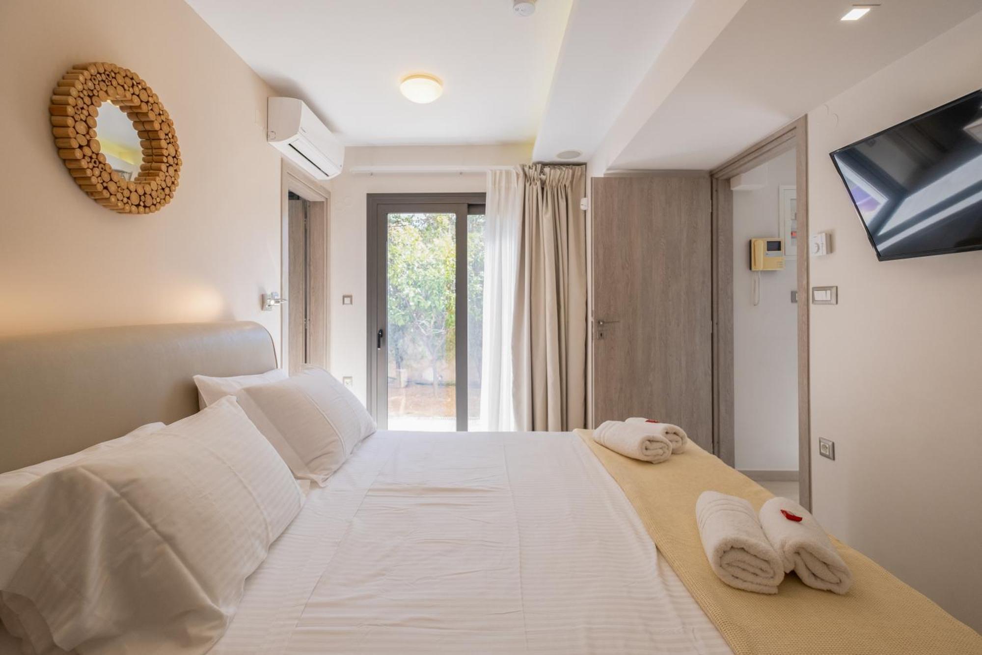 Glaros Casa Verde - Cozy Flat With Garden Near Beach Káto Darátsos Eksteriør bilde