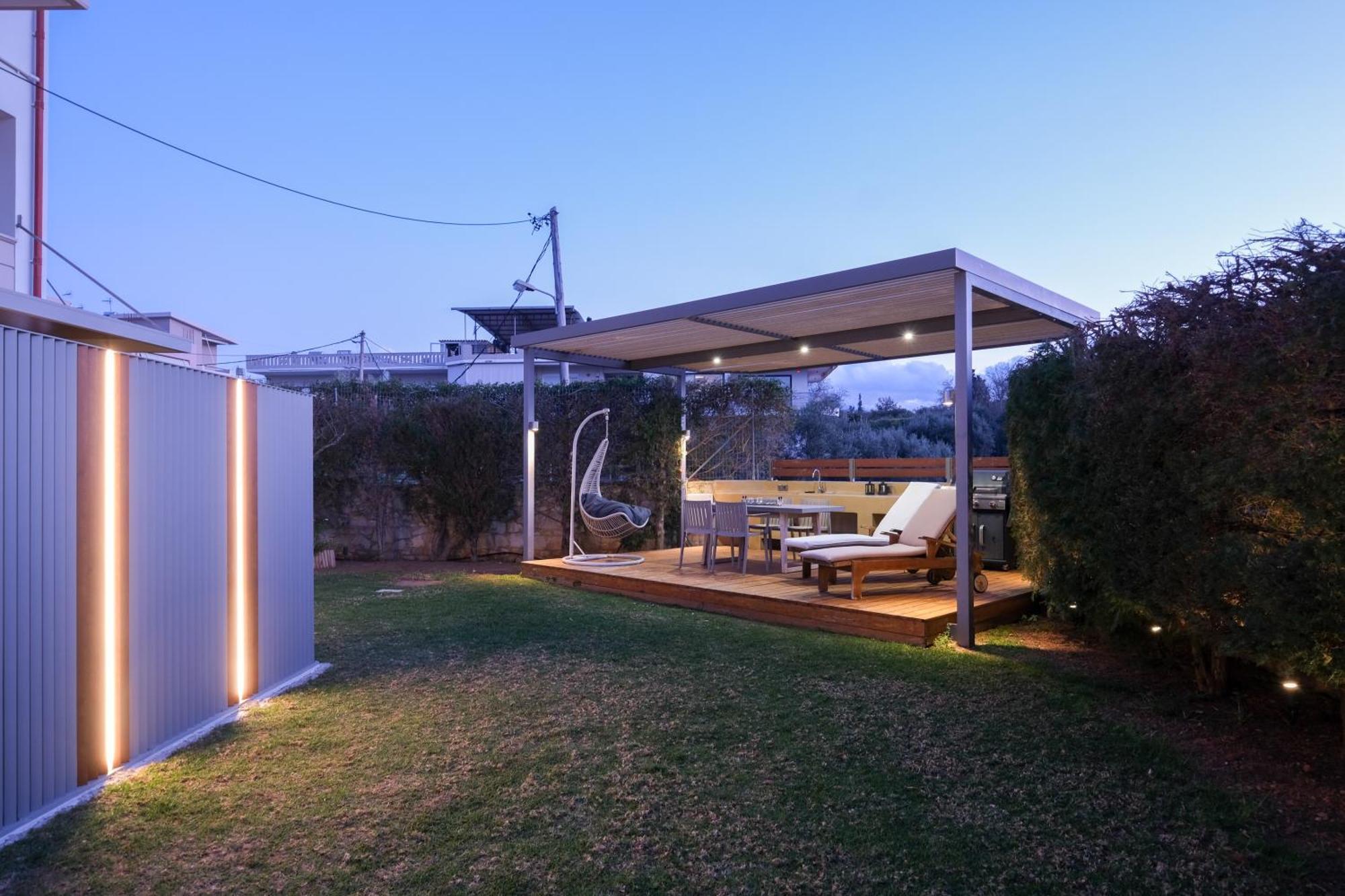 Glaros Casa Verde - Cozy Flat With Garden Near Beach Káto Darátsos Eksteriør bilde